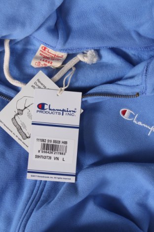 Damen Sweatshirt Champion, Größe L, Farbe Blau, Preis 18,84 €