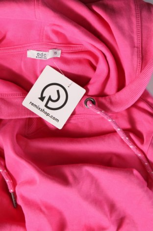 Γυναικείο φούτερ Edc By Esprit, Μέγεθος XS, Χρώμα Ρόζ , Τιμή 21,65 €