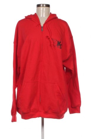 Γυναικείο φούτερ Gildan, Μέγεθος XL, Χρώμα Κόκκινο, Τιμή 10,76 €