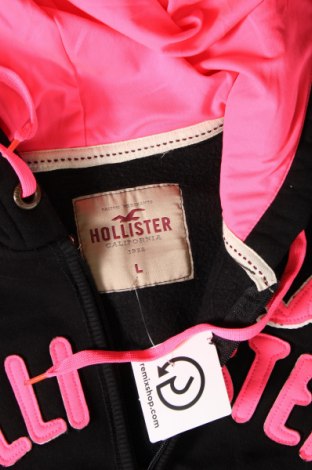 Γυναικείο φούτερ Hollister, Μέγεθος L, Χρώμα Μαύρο, Τιμή 21,65 €