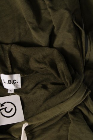 Γυναικείο φούτερ L.B.C., Μέγεθος XL, Χρώμα Πράσινο, Τιμή 10,76 €
