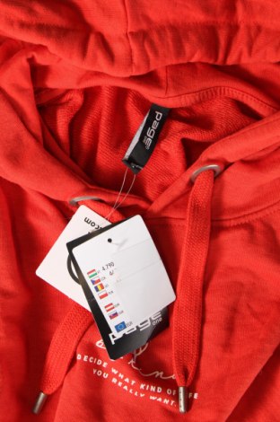 Γυναικείο φούτερ Page One, Μέγεθος XL, Χρώμα Κόκκινο, Τιμή 14,51 €