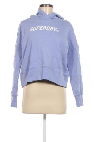 Γυναικείο φούτερ Superdry, Μέγεθος XS, Χρώμα Μπλέ, Τιμή 24,00 €