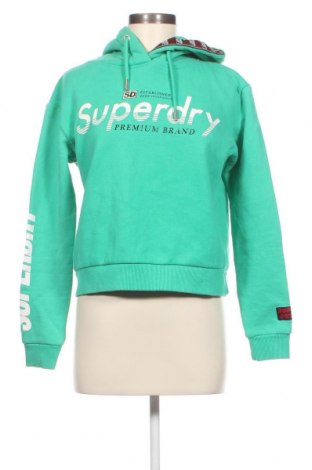 Damen Sweatshirt Superdry, Größe S, Farbe Grün, Preis 27,84 €