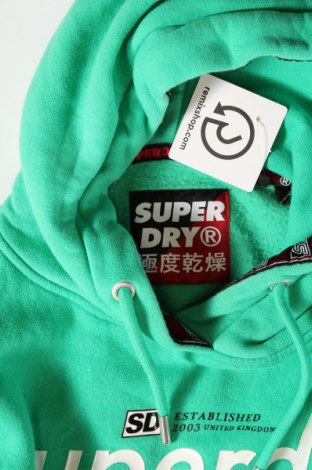 Dámska mikina  Superdry, Veľkosť S, Farba Zelená, Cena  22,68 €