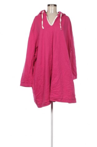 Damen Sweatshirt Ulla Popken, Größe 5XL, Farbe Rosa, Preis 24,36 €