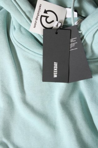 Γυναικείο φούτερ Weekday, Μέγεθος XS, Χρώμα Μπλέ, Τιμή 19,48 €