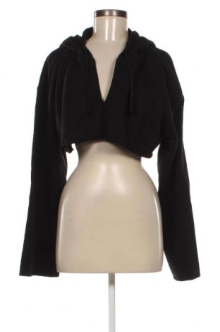 Γυναικείο φούτερ Weekday, Μέγεθος L, Χρώμα Μαύρο, Τιμή 15,59 €