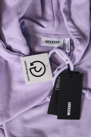 Női sweatshirt Weekday, Méret XS, Szín Lila, Ár 6 393 Ft