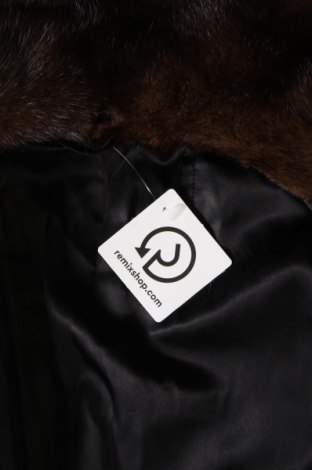 Δερμάτινο γυναικείο παλτό, Μέγεθος L, Χρώμα Μαύρο, Τιμή 64,30 €