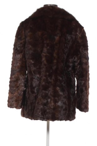 Дамско кожено палто, Размер L, Цвят Кафяв, Цена 118,80 лв.