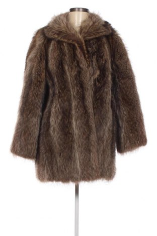 Δερμάτινο γυναικείο παλτό, Μέγεθος XL, Χρώμα Καφέ, Τιμή 73,48 €