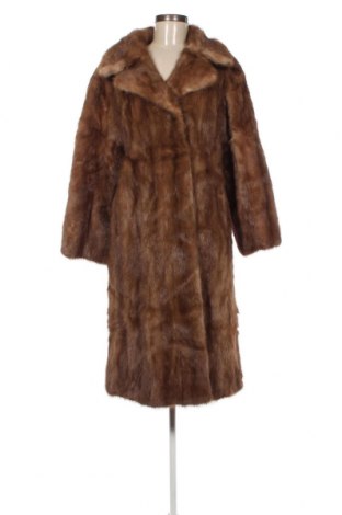 Δερμάτινο γυναικείο παλτό, Μέγεθος L, Χρώμα Καφέ, Τιμή 78,59 €