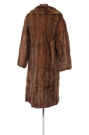 Дамско кожено палто, Размер L, Цвят Кафяв, Цена 127,05 лв.