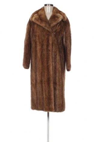 Δερμάτινο γυναικείο παλτό, Μέγεθος M, Χρώμα Καφέ, Τιμή 102,06 €