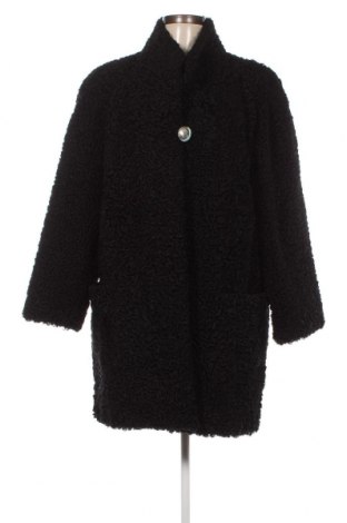 Δερμάτινο γυναικείο παλτό, Μέγεθος L, Χρώμα Μαύρο, Τιμή 67,36 €