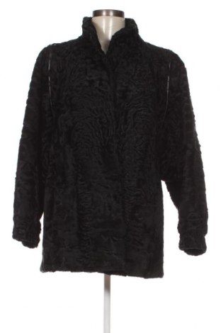 Δερμάτινο γυναικείο παλτό, Μέγεθος L, Χρώμα Μαύρο, Τιμή 72,46 €