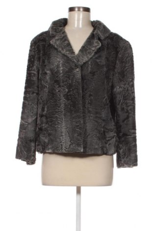 Δερμάτινο γυναικείο παλτό, Μέγεθος M, Χρώμα Γκρί, Τιμή 64,30 €