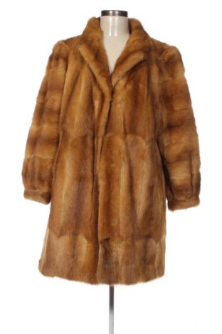 Δερμάτινο γυναικείο παλτό, Μέγεθος S, Χρώμα Καφέ, Τιμή 102,06 €