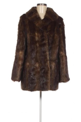 Δερμάτινο γυναικείο παλτό, Μέγεθος XL, Χρώμα Καφέ, Τιμή 74,50 €