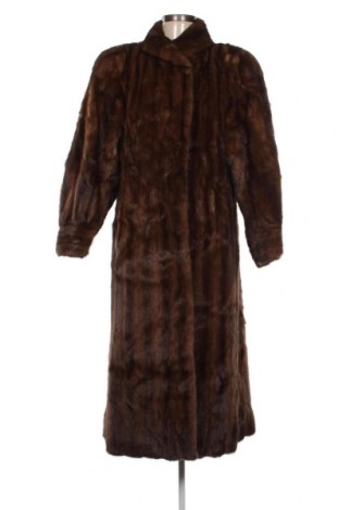 Δερμάτινο γυναικείο παλτό, Μέγεθος M, Χρώμα Καφέ, Τιμή 83,69 €
