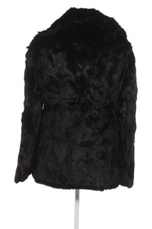 Дамско кожено палто, Размер XXL, Цвят Черен, Цена 118,80 лв.