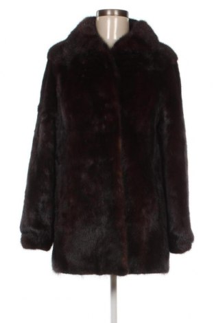 Дамско кожено палто, Размер S, Цвят Кафяв, Цена 165,00 лв.