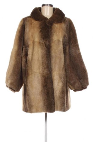 Δερμάτινο γυναικείο παλτό, Μέγεθος XL, Χρώμα Καφέ, Τιμή 64,30 €