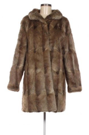Δερμάτινο γυναικείο παλτό, Μέγεθος XXL, Χρώμα Καφέ, Τιμή 64,30 €