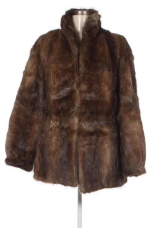 Δερμάτινο γυναικείο παλτό, Μέγεθος L, Χρώμα Καφέ, Τιμή 75,52 €