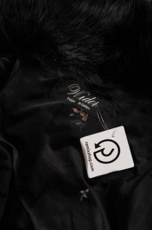 Palton din piele pentru damă, Mărime XL, Culoare Negru, Preț 390,79 Lei