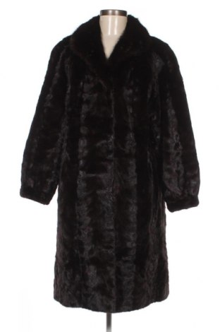 Δερμάτινο γυναικείο παλτό, Μέγεθος L, Χρώμα Καφέ, Τιμή 74,50 €