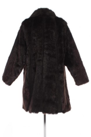 Дамско кожено палто, Размер L, Цвят Черен, Цена 122,10 лв.