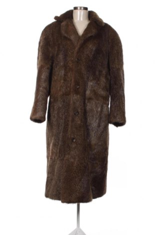 Δερμάτινο γυναικείο παλτό, Μέγεθος L, Χρώμα Καφέ, Τιμή 73,48 €