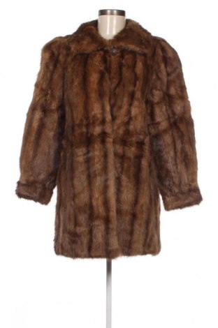 Δερμάτινο γυναικείο παλτό, Μέγεθος L, Χρώμα Καφέ, Τιμή 65,32 €