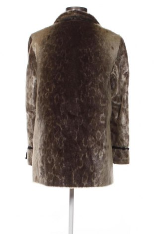 Дамско кожено палто, Размер M, Цвят Кафяв, Цена 118,80 лв.