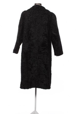 Дамско кожено палто, Размер L, Цвят Черен, Цена 117,15 лв.