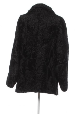 Дамско кожено палто, Размер M, Цвят Черен, Цена 118,80 лв.