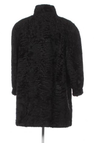 Дамско кожено палто, Размер M, Цвят Черен, Цена 117,15 лв.