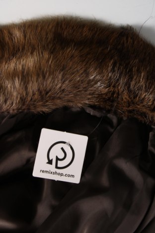 Дамско кожено палто, Размер M, Цвят Кафяв, Цена 118,80 лв.