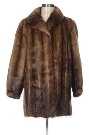Δερμάτινο γυναικείο παλτό, Μέγεθος L, Χρώμα Καφέ, Τιμή 72,46 €