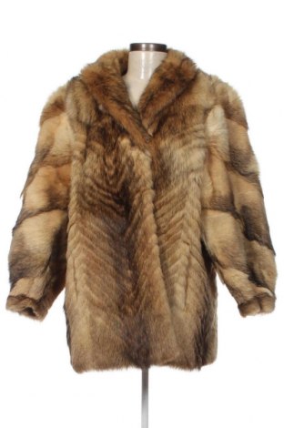 Δερμάτινο γυναικείο παλτό, Μέγεθος L, Χρώμα  Μπέζ, Τιμή 73,48 €