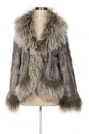 Дамско кожено палто, Размер M, Цвят Многоцветен, Цена 117,15 лв.