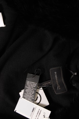 Дамско кожено палто BCBG Max Azria, Размер S, Цвят Черен, Цена 299,77 лв.