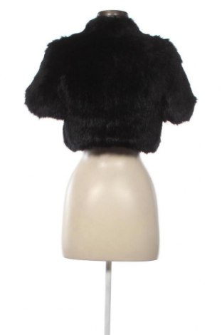 Δερμάτινο γυναικείο παλτό BCBG Max Azria, Μέγεθος S, Χρώμα Μαύρο, Τιμή 154,52 €