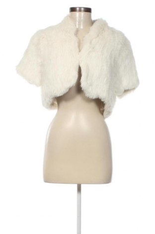 Дамско кожено палто BCBG Max Azria, Размер M, Цвят Екрю, Цена 522,18 лв.