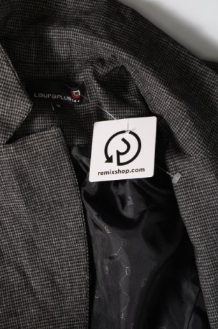 Γυναικείο δερμάτινο σακάκι Laura Plus, Μέγεθος XXL, Χρώμα Γκρί, Τιμή 6,81 €