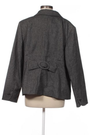 Γυναικείο δερμάτινο σακάκι Laura Plus, Μέγεθος XXL, Χρώμα Γκρί, Τιμή 21,50 €