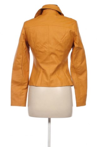 Damen Lederjacke, Größe M, Farbe Gelb, Preis 28,30 €