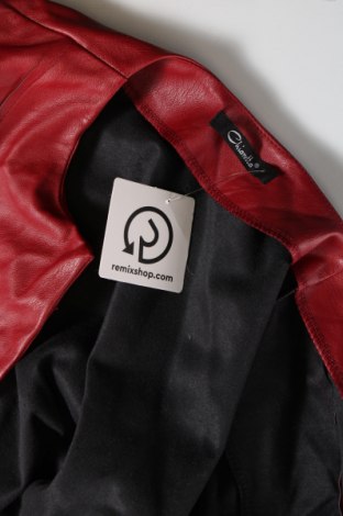 Damen Lederjacke, Größe S, Farbe Rot, Preis 28,30 €